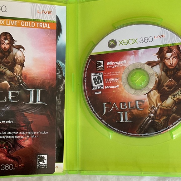 Fable II for Xbox 360 - Green Case - Picture 3 of 3